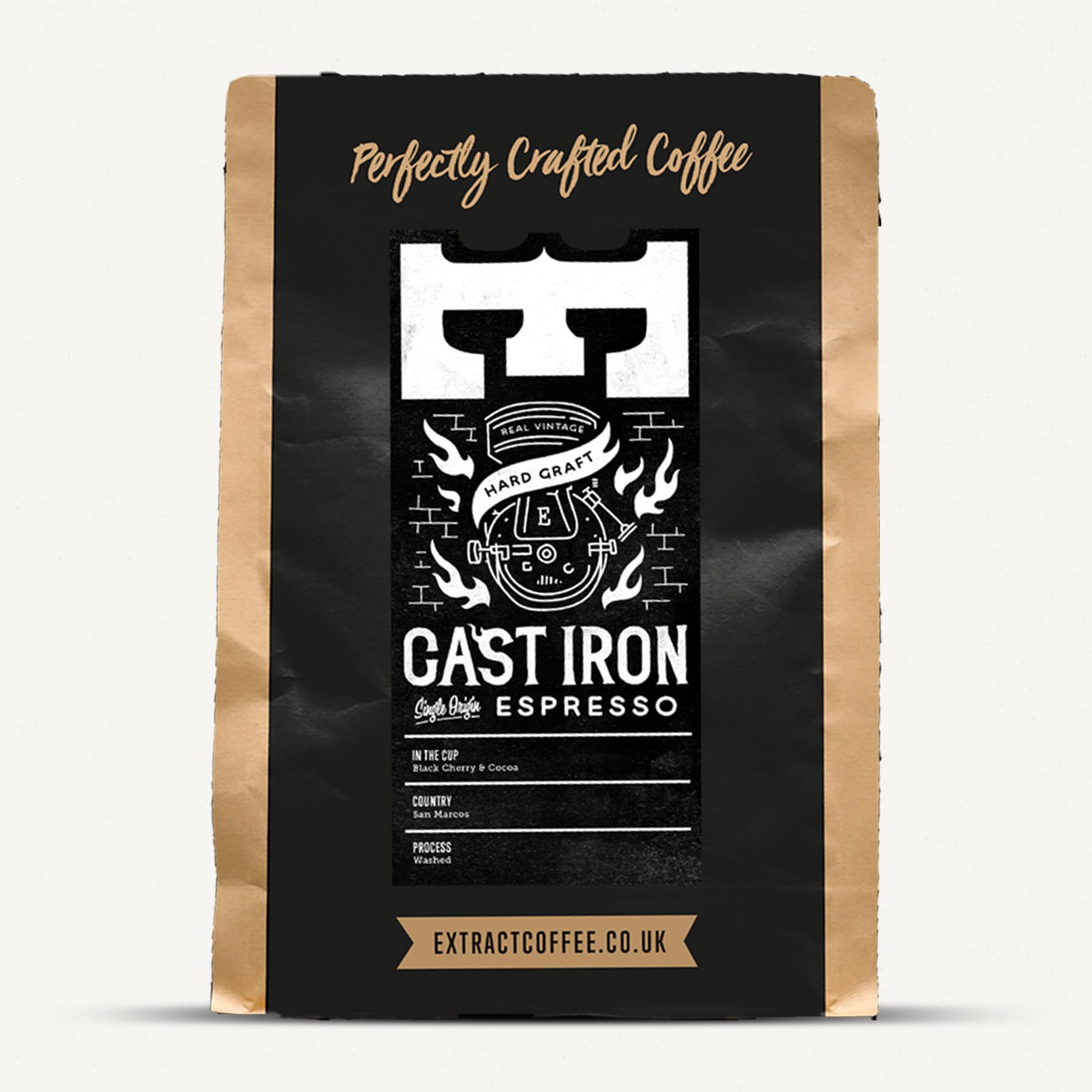 Extract Cast Iron Coffee (or equivalent Artisan coffee)